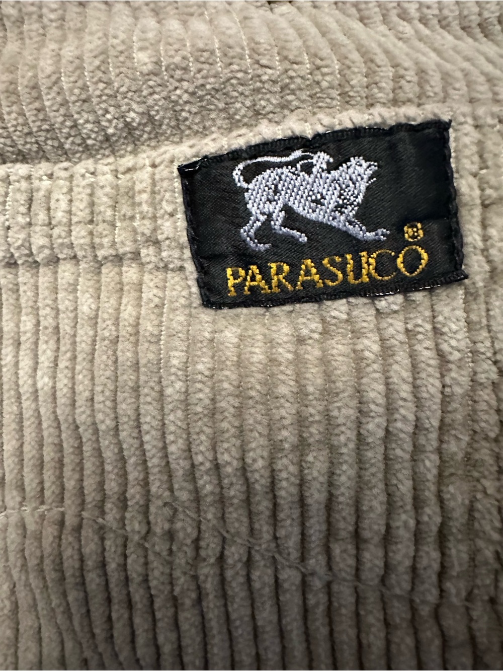 Women's Beige Corduroy Pants - Comfort Fit - Picture 4 of 6